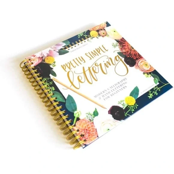 Brand New Calligraphy Book Pretty Simple Lettering - Picture 2 of 10